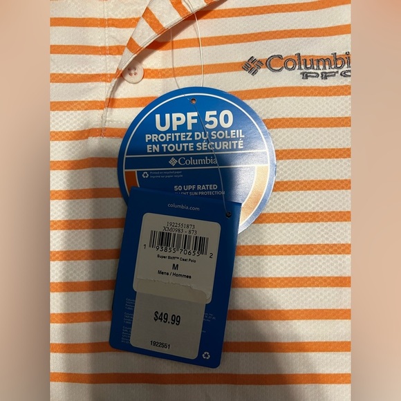 NWT Columbia PFG Fishing Lightweight Breathable Omni-Wick Polo - Picture 8 of 13